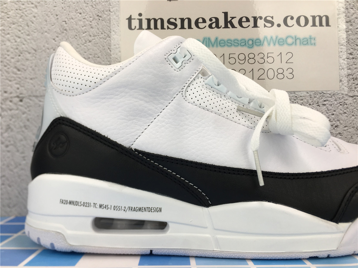 Fragment Design x Air Jordan 3 Retro SP White DA3595-100